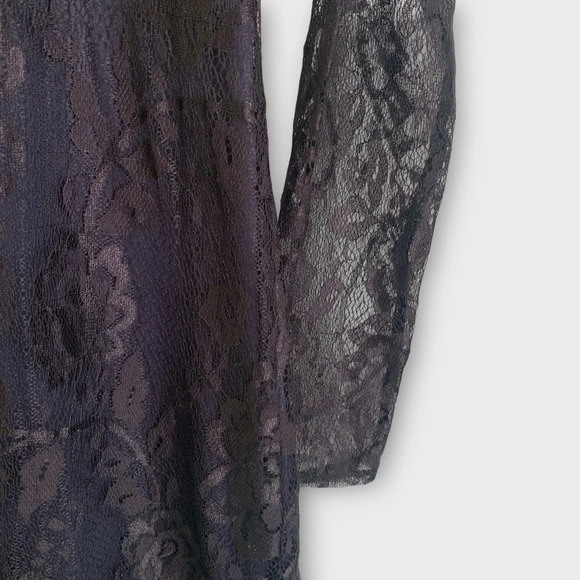 Zara Lace Overlay Mini Dress - Picture 3 of 8